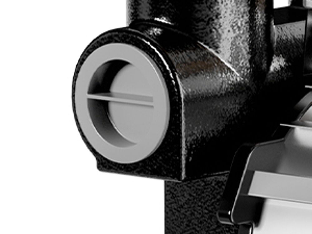 Wiltec Heizöl- und Dieselpumpe Typ04011 230V/550W für 20-60l/min selbstansaugende Heizölpumpe bis 2m mit By-Pass-Ventil gegen Überhitzung