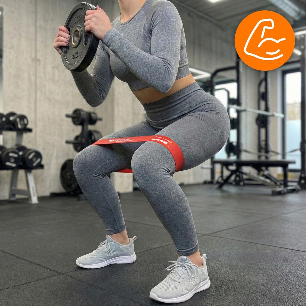 Widerstandsbänder 5er Set Fitnessbänder Mini Loop Bands Latexbänder Gymnastikbänder Dehnbänder für Training Sport Yoga Pilates Home Gym inkl. + E-Book
