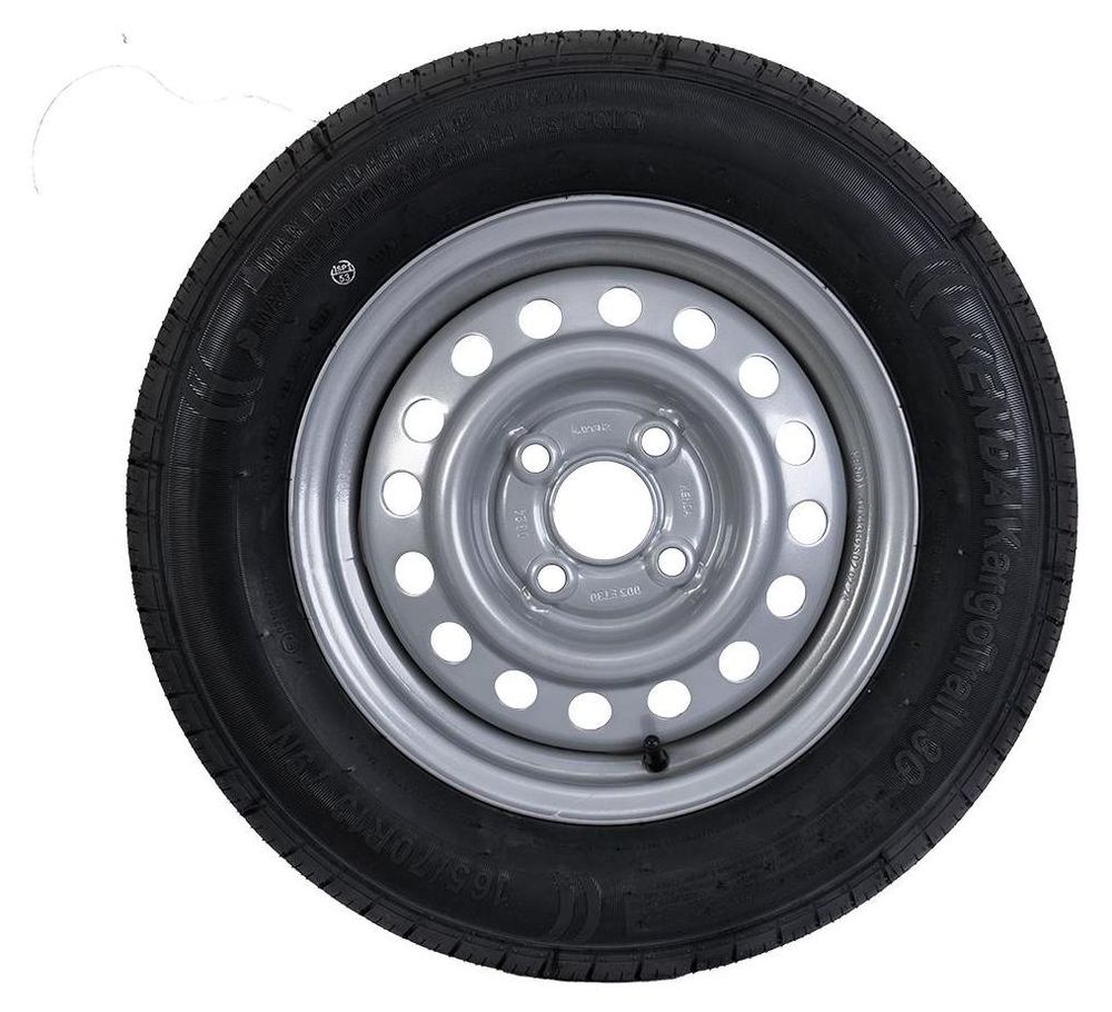 KENDA Anhänger Komplettrad 2er-Set 165/70 R13 für Camping- und Nutzanhänger
