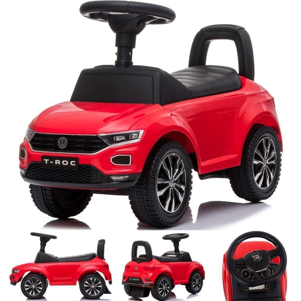 Montage de différentes vues et détails du porteur Volkswagen T-Roc
