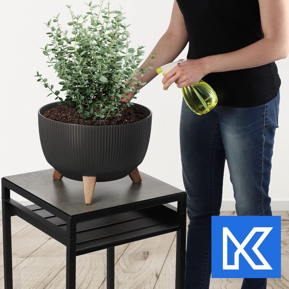 KADAX Blumentopf Blumentopf 33cm Einsatz Abdeckschale