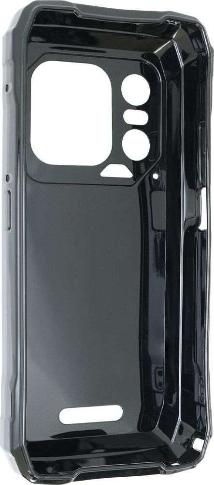 caseroxx Schutz-Hülle TPU-Hülle kompatibel mit Blackview Xplore 1, Gummi Handy Tasche schwarz – Detailansicht