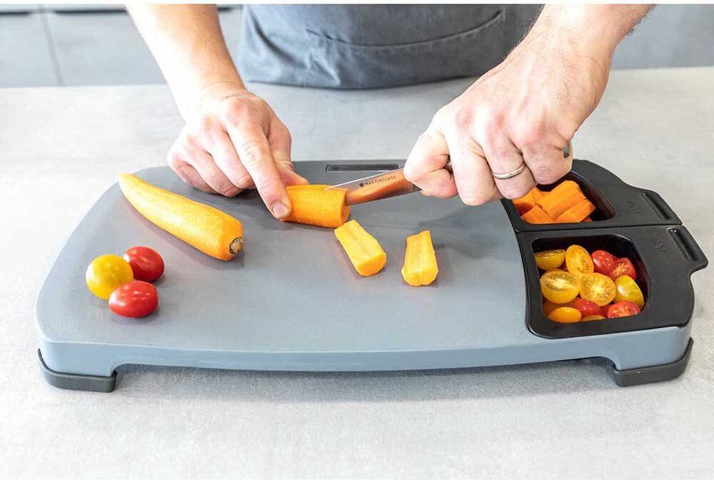 Masterclass Rutschfeste Erhöhte Schneidestation Durchsichtig  Durchsichtig One Size