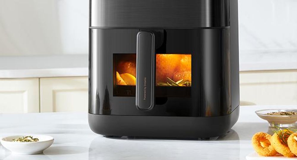 MOVA AeroChef™ FD10 Pro Friteuse à air chaud 6L, Dual HeatSync™, Circulation Poly-Air™ 360°, Intérieur métal, Fenêtre de contrôle, 11 modes préréglés