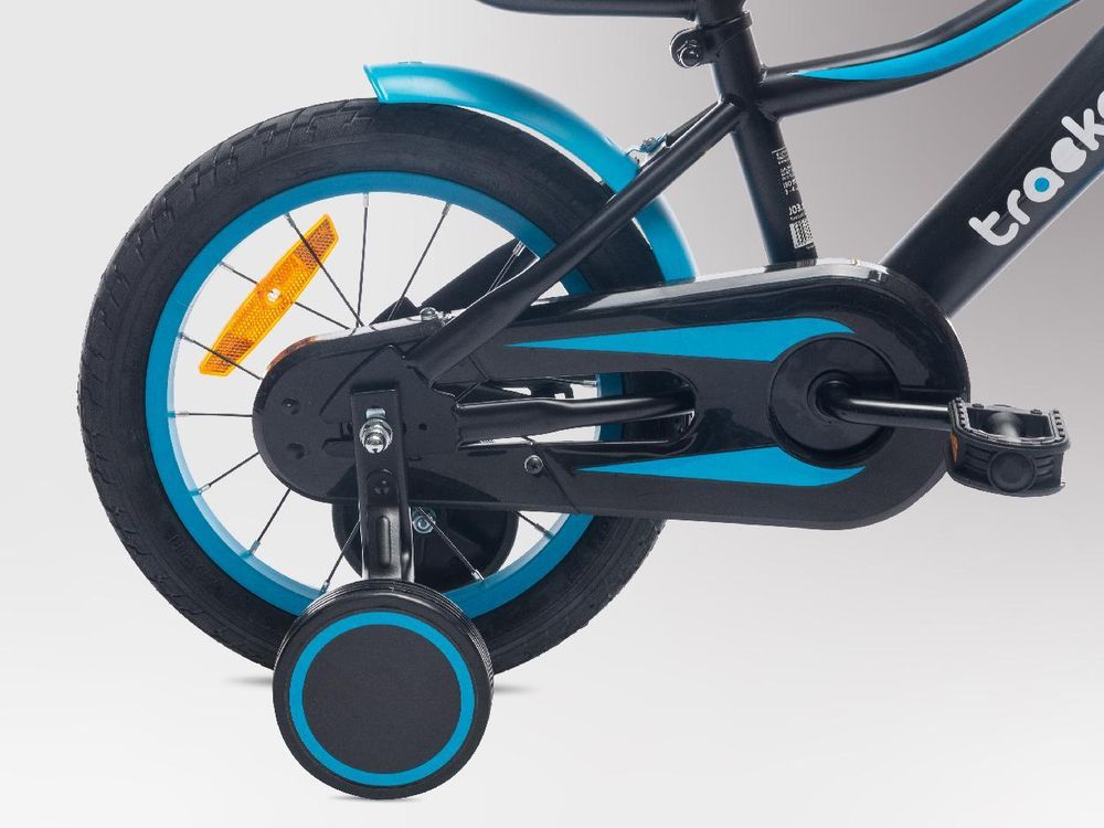 Sun Baby Tracker bike Vélo d'enfant pour garçon 16 pouces bleu fluo