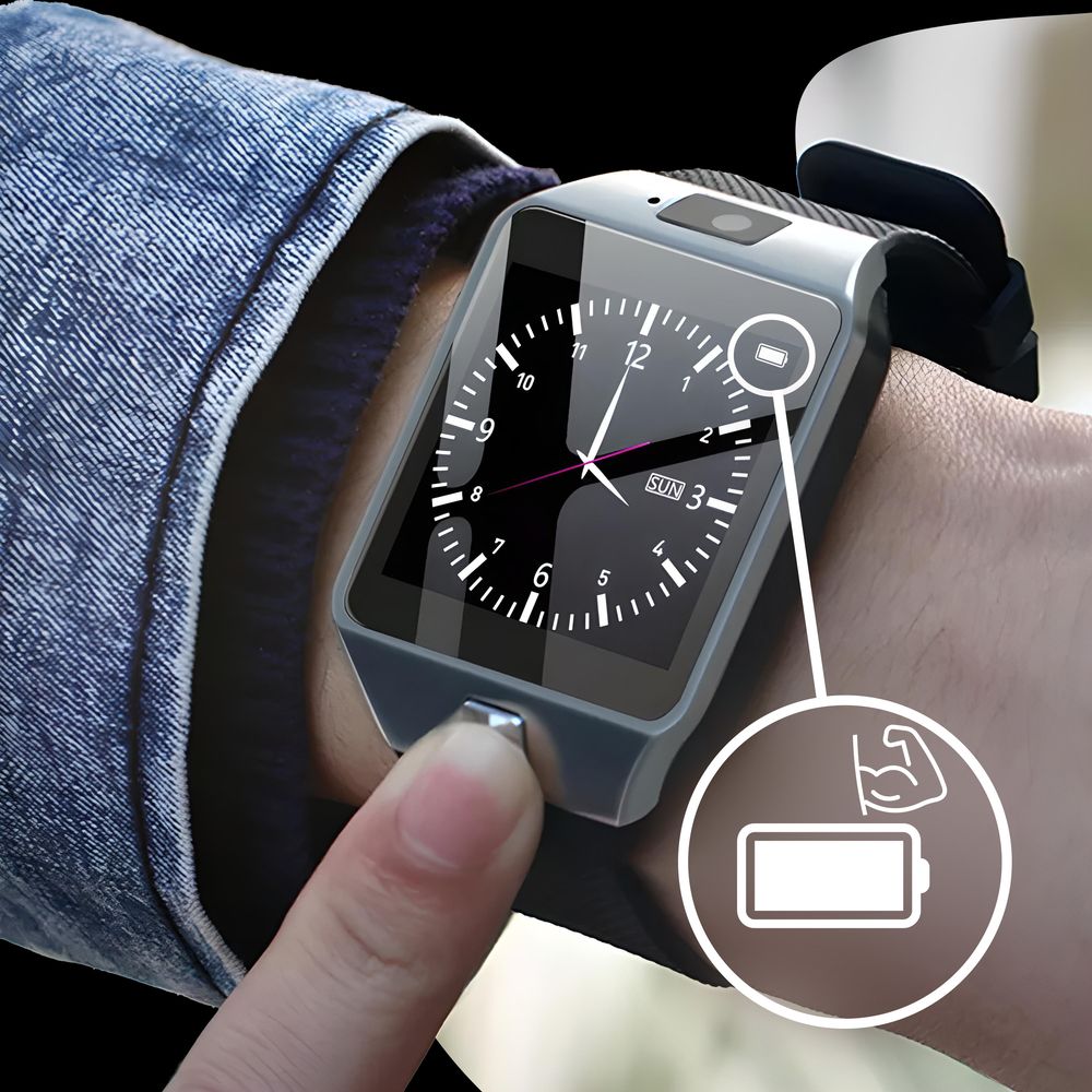 Smartwatch mit Telefonfunktion, 1.54" HD Touchscreen Fitness Tracker, IP67 wasserdicht, Pulsmesser, Schrittzähler, Schlafmonitor für Android iOS Retoo