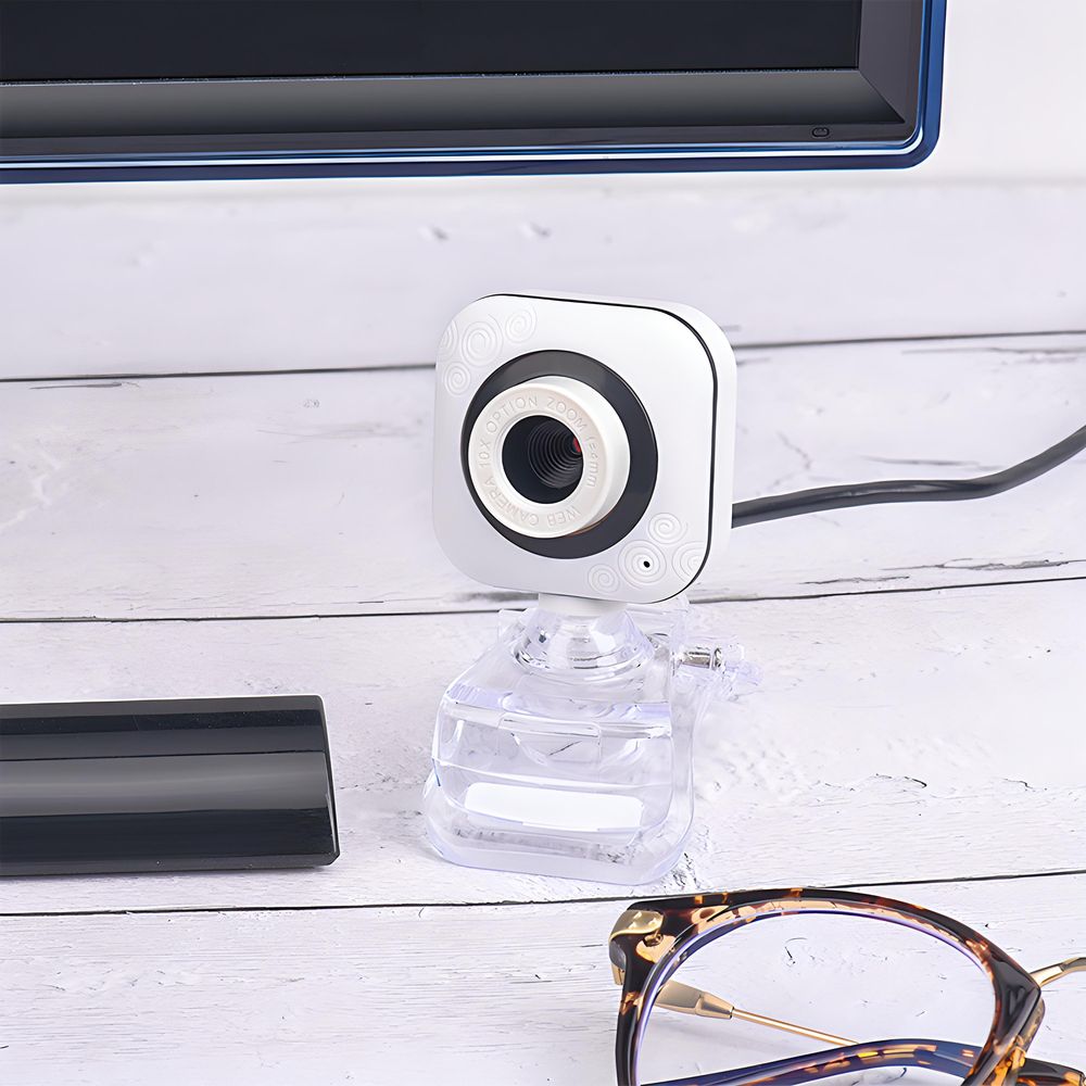 Webcam mit Mikrofon und Klarer Stereo-Sound Lichtkorrektur Webkamera USB-Anschluss Plug & Play USB 2.0 Kamera Skype FaceTime Hangouts Zoom Retoo