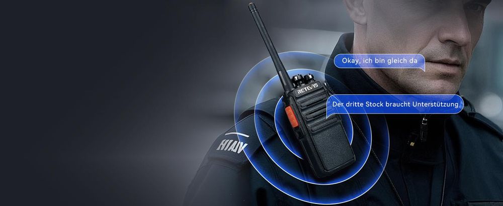 Retevis RT24 Plus Funkgeräte, Lizenzfrei Walkie Talkie 4er mit Headset Wiederaufladbarer Akku, 16 Kanäle IPx4 Wetterschutz Handfunkgerät für Schule