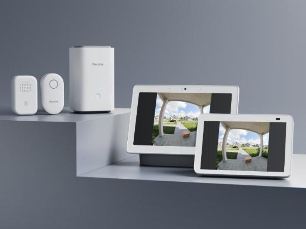 Reolink 2K 4MP Video Doorbell Battery mit Chime, Smart-Erkennung & mehrere Klingeloptionen, 2,4/5GHz WiFi, Nachtsicht, 2-Wege-Gespräch, Schwarz