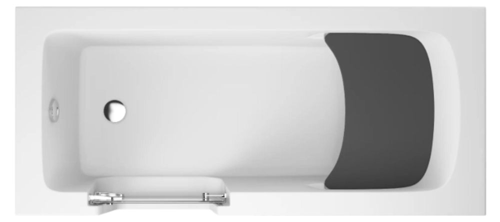 AQUA for you | Badewanne - VOVO – Seniorenbadewanne mit Tür – 140 x 70 x 58 cm - universell - Weiß - mit Tür, Sitz, Montagegestell, , Einbaubadewanne