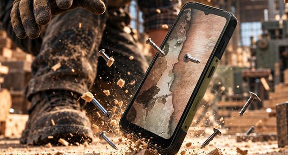 HAMMER CONSTRUCTION 3 THERMAL 5G MILITARY EDITION Robustes 5G Outdoor Smartphone mit Wärmebildkamera, Laser-Entfernungsmesser und Nachtsichtkamera