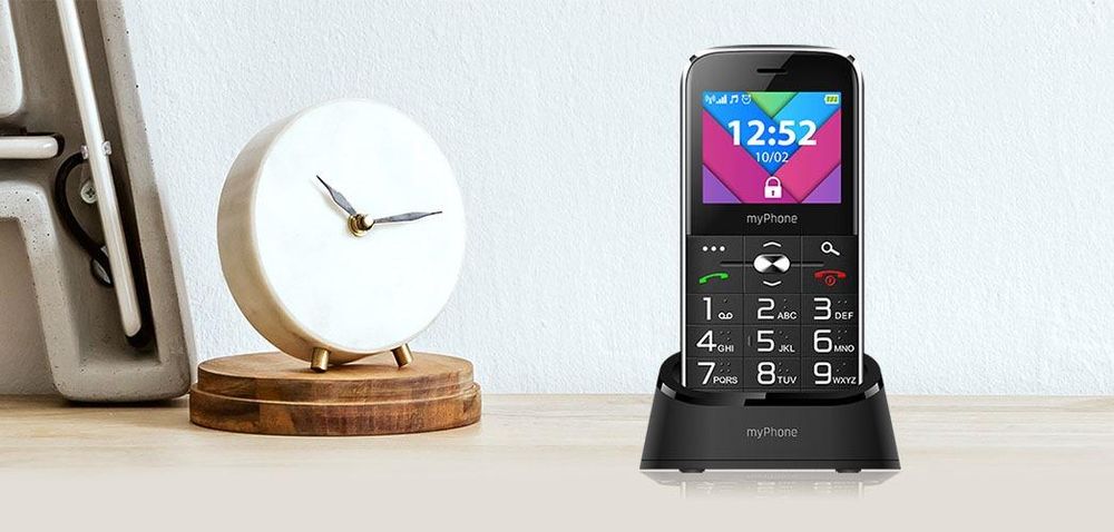MYPHONE HALO C – Ein einfaches Mobiltelefon für Senioren mit Tastatur und lauter Lautsprecherfunktion