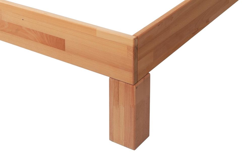 Krok Wood Massivholzbett Jana in Buche (90 x 200 cm)