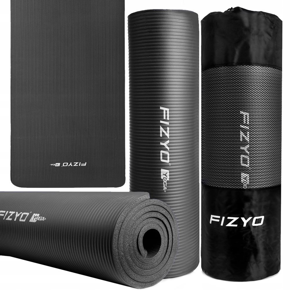 Produktbild der FIZYO NBR-Schaumstoff-Gymnastikmatte auf weißem Hintergrund