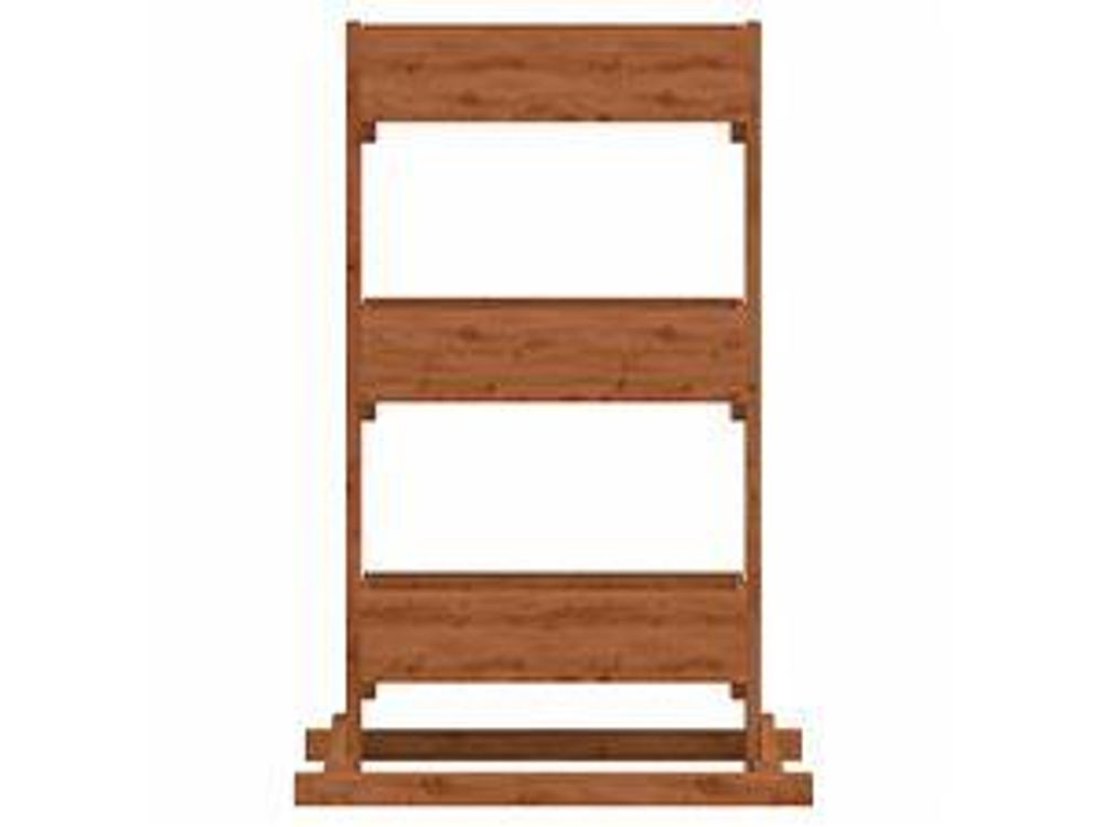 vidaXL Pflanzkübel 52x30x78 cm Tannenholz