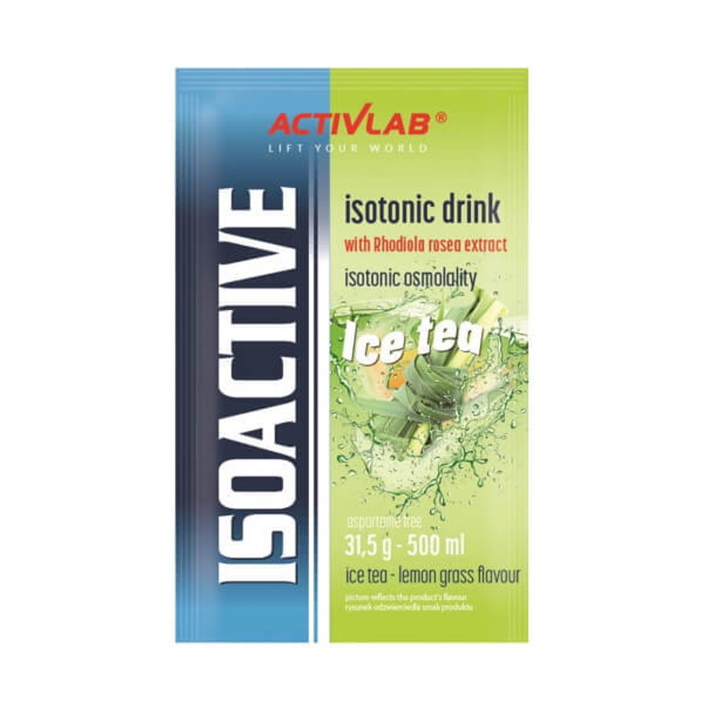 Isoactive izotonik funkcjonalny smak herbaty z trawą cytrynową Activlab