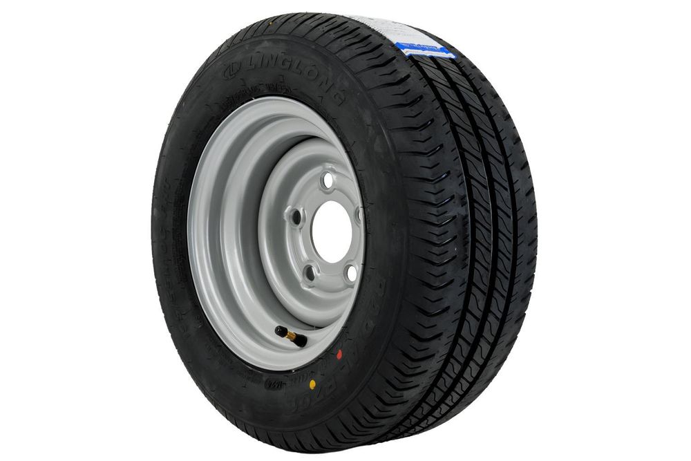 UNITRAILER Anhänger Komplettrad 195/55 R10C für schwere PKW-Anhänger