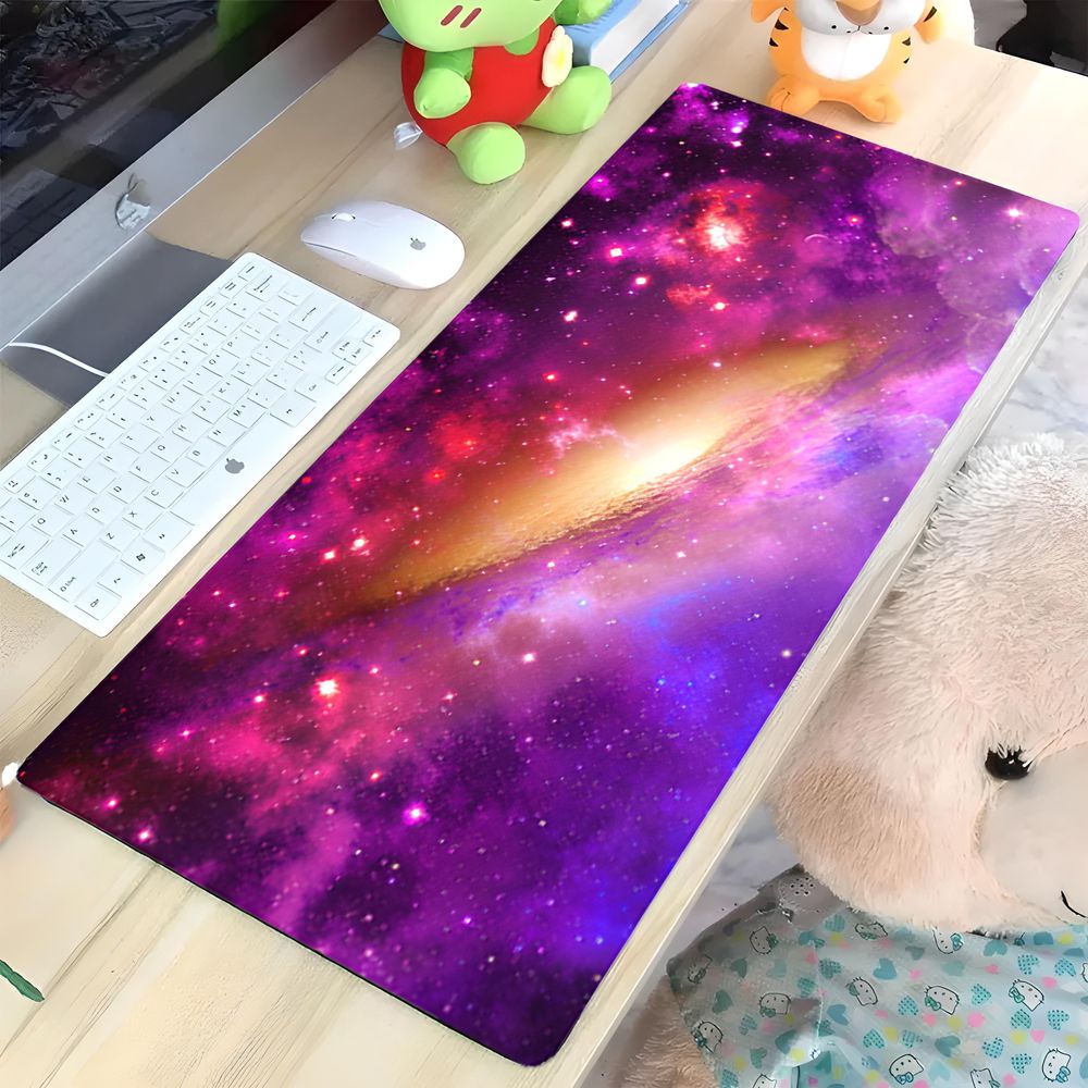 Mauspad XXL Gaming 900x400 mm Groß Tischunterlage Large Size Spezielle Oberfläche Schreibtischunterlage Verbessert Präzision Geschwindigkeit Retoo