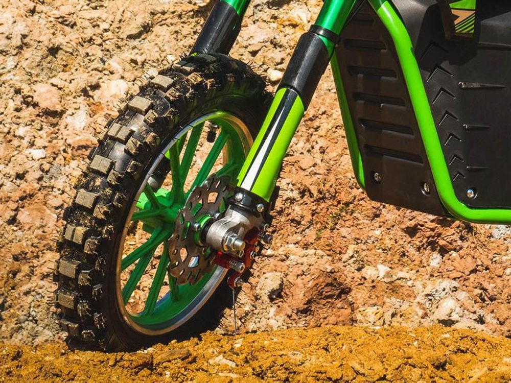 Actionbikes Motors Kinder Crossbike Viper | Elektro Motorrad - 1000 Watt - Bis 24 km/h - Motorcrossbike - Pocketbike - Dirt Bike - Drosselbar (SW)