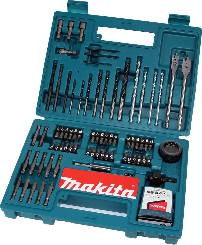 Makita Bit- und Bohrerset im Koffer 100-teilig; B-53811