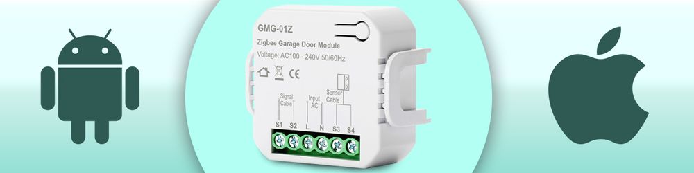 WiFi Smart Switch Rolltorsteuerung, IFTTT/Alexa/Google/APP, Sprachsteuerung, Gerät teilen, Alexa Home Kompatibel, Retoo