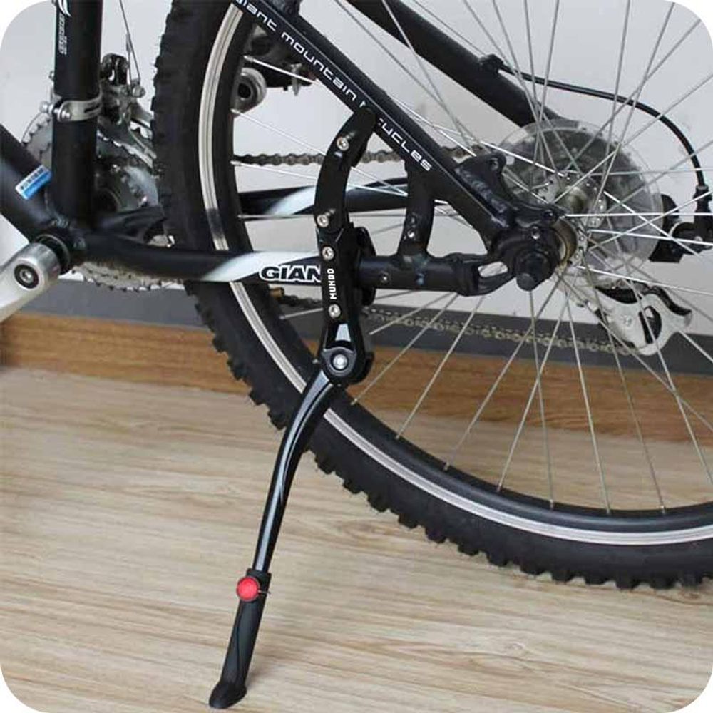 MUNDO® Nóżka rowerowa z regulacją wysokości, antypoślizgowa podpórka boczna, podpórka rowerowa do rowerów górskich i trekkingowych,