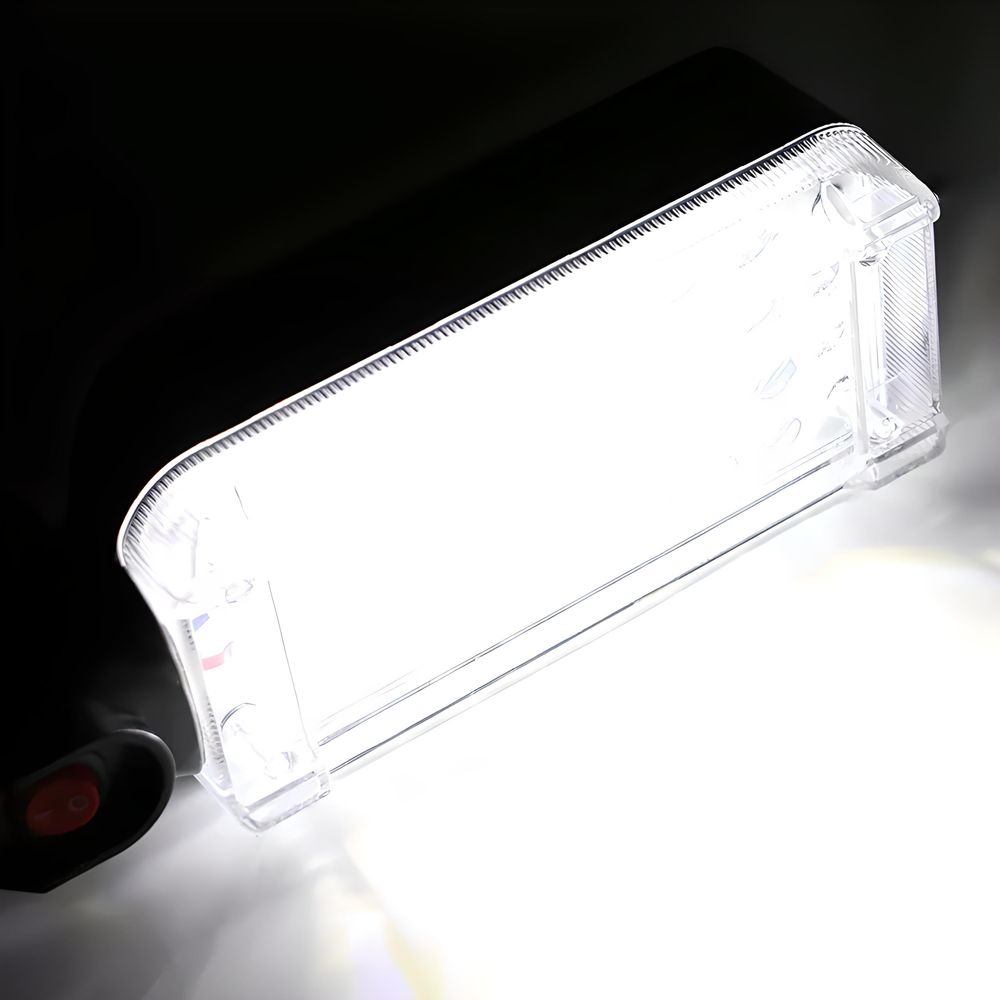 Arbeitsleuchte Werkstattlampe Arbeitslampe 230V Inspektionsleuchten LED 12,5W 1500lm 5m Kabel Haken Taschenlampe Kfz Reparatur Werkstatt Camping Retoo