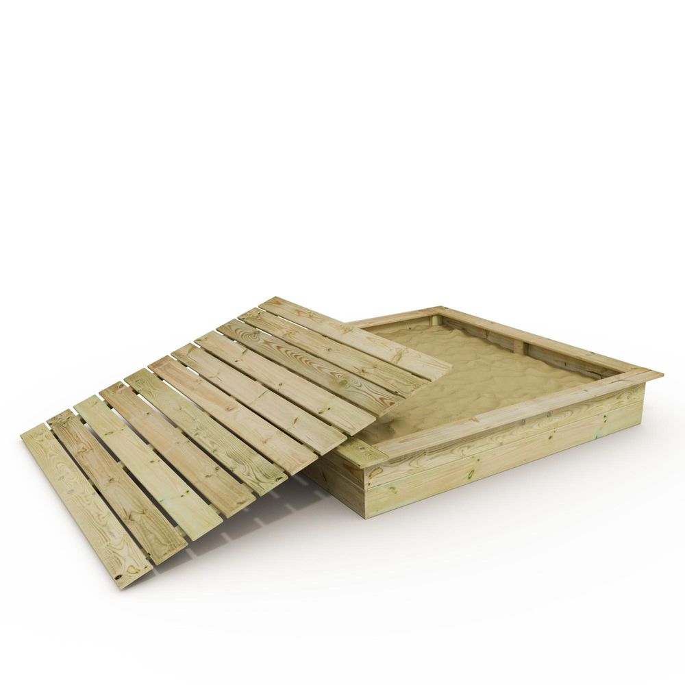 Sandkasten Wickey King Kong mit Sitzrand 195 x 195 cm