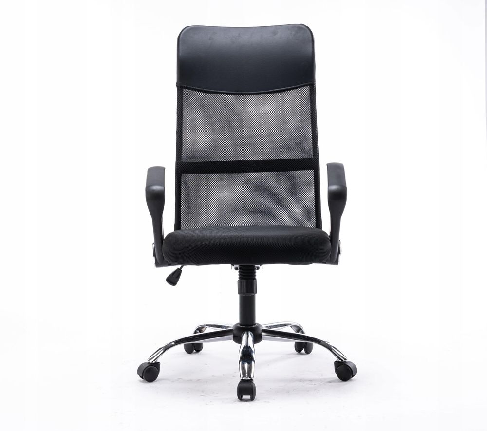Fotel biurowy SŁAWEK, krzesło biurowe obrotowe, ergonomiczne, wzmocniona