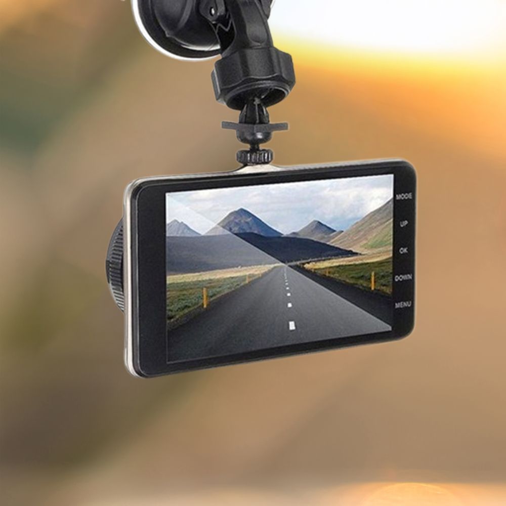 Dashcam Auto mit Rückfahrkamera KFZ Kamera Dash Cam Autokamera Video Recorder DVR 4 Zoll LCD Display Mini Fahrrekorder Loop Full HD 1080p 170° G-Sensor Car Retoo