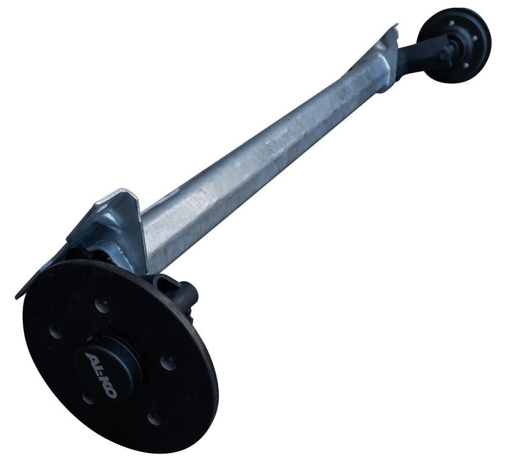 AL-KO OPTIMA Ungebremste Achse 750 kg für leichte Pkw-Anhänger, 5x112