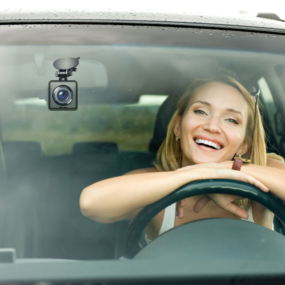 Dashcam Auto mit GPS-Modul KFZ Kamera Dash Cam Autokamera Video Recorder DVR 2" Zoll LCD Display Mini Fahrrekorder Loop 2K 4K 170° G-Sensor Retoo