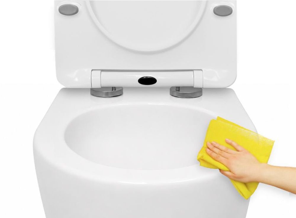 Lavita | WC Kompakt Runson 2.0 - Keramik - Innovatives Spülsystem - Wirbelspülung - Hygienisch