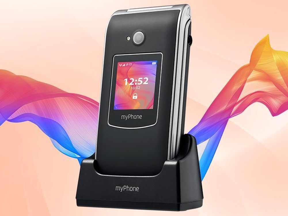 Myphone Rumba 2 – Klapphandy Mit Tastatur Für Senioren