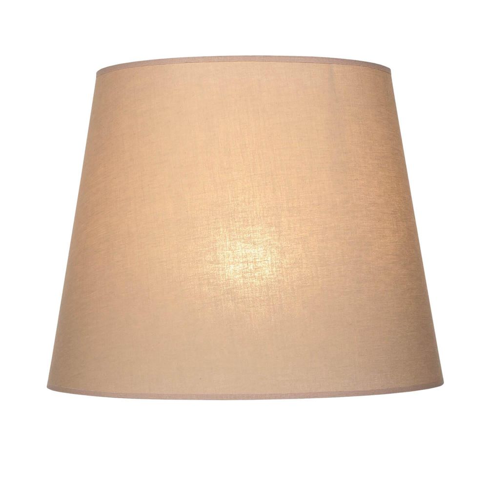 Moderner Textil Lampenschirm in Cappuccino