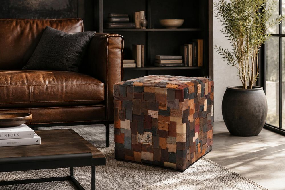 Warme Naturtöne treffen auf individuelles Patchwork-Design