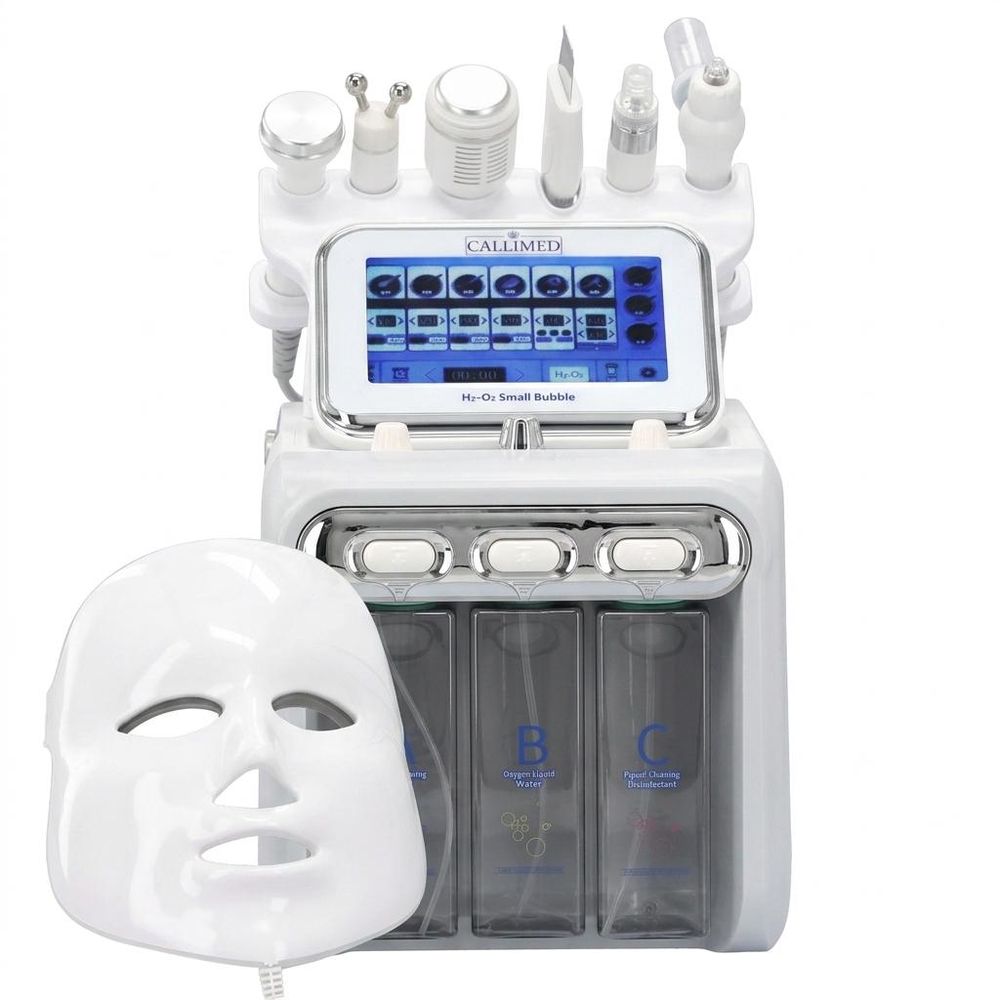 Hydradermabrasie 7-in-1 Schoonheidsapparaat - Waterstof Reiniging, Zuurstofinfusie, Cavitatie