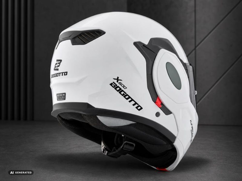 Bogotto FS-X600 Klapphelm, schwarz, L