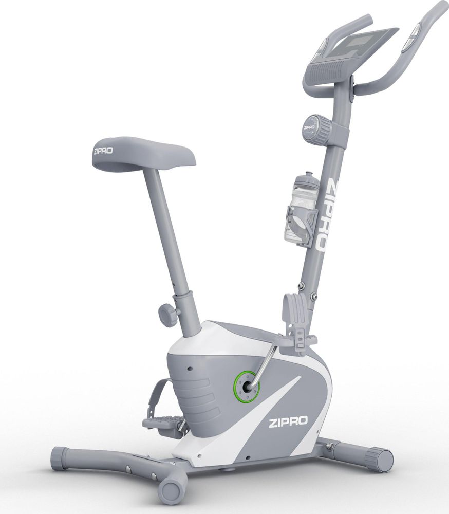 Zipro Heimtrainer Fahrrad Beat DC – Magnetisches Fitnessbike für Zuhause Kompakt Leise mit 8 Widerstandsstufen LCD Computer, Pulsmessung Verstellbarer