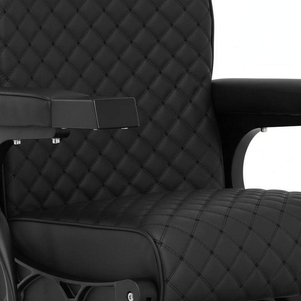 Poltrona da barbiere Connor idraulica per salone di bellezza barber shop Barberking