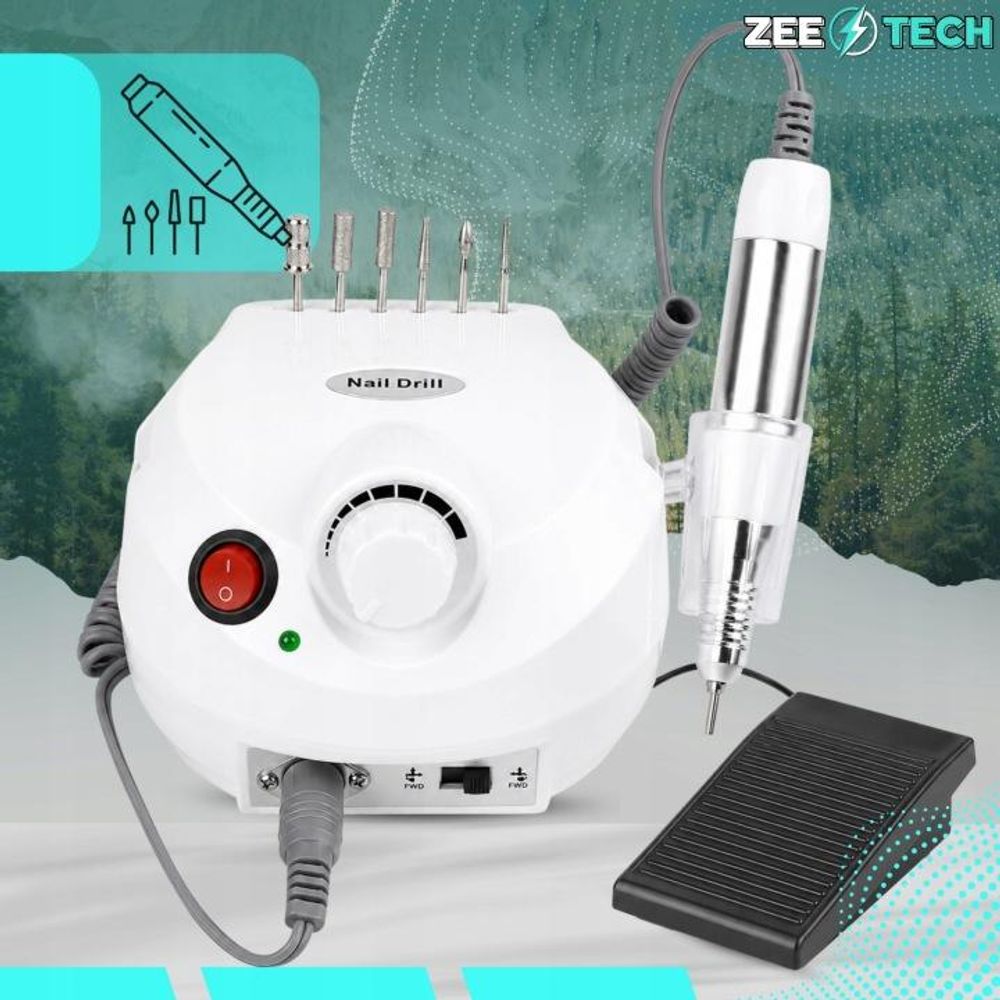 Nagelfräser für Maniküre Pediküre Professionell STARK 65W + Fräser