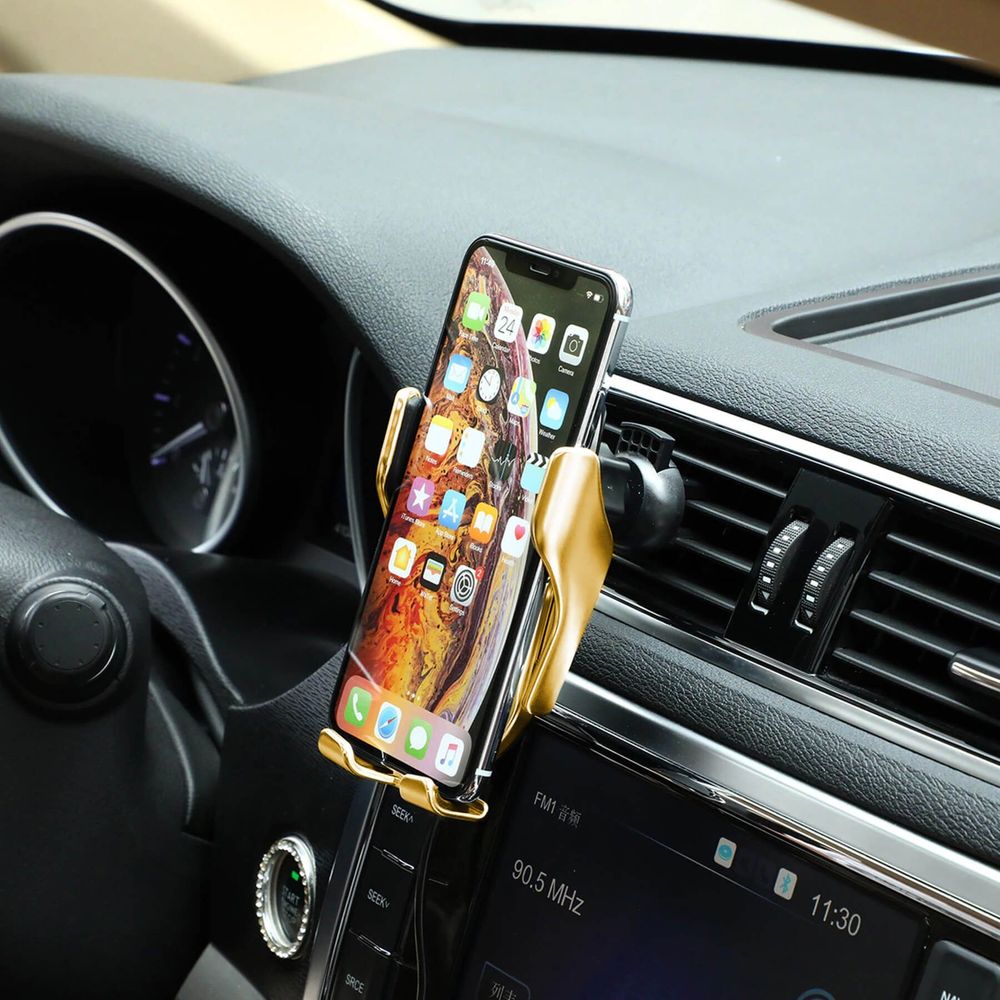 Wireless Car Charger Induktionsladegerät Autohalterung mit Ladefunktion Handy Ladegerät Kabellos Qi Auto Handyhalterung Kfz Halterung Retoo