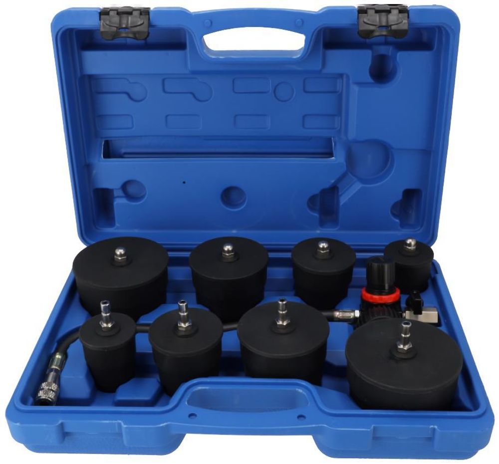 LUXTOM | Turbolader-Ladeluft-System-Prüfkoffer-Satz, 9tlg, Ladeluftkühler Abdrücksatz, für Ladeluftschläuche, Prüfwerkzeuge