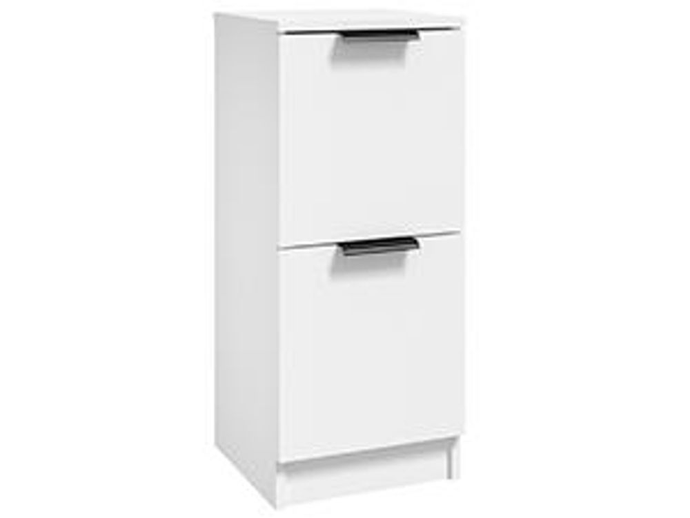 vidaXL Credenza bianca 30x30x70 cm Materiale a base di legno