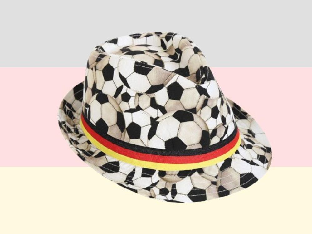 Trilby Fußball FAN Hut Fanartikel