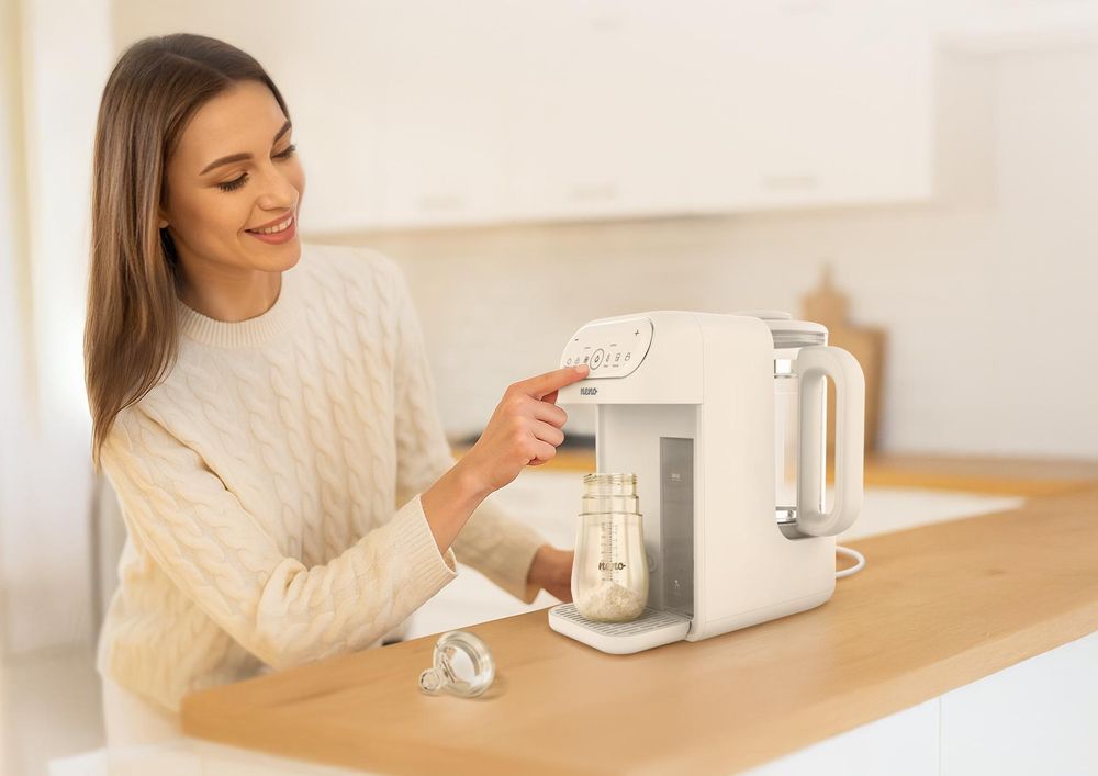 Neno Lago Baby Wasserkocher 4-in-1 mit Warmhaltefunktion und Temperaturregelung