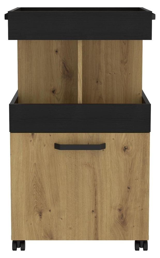 freiraum Home Bar – Barschrank mit Rollen und flexiblem Türanschlag