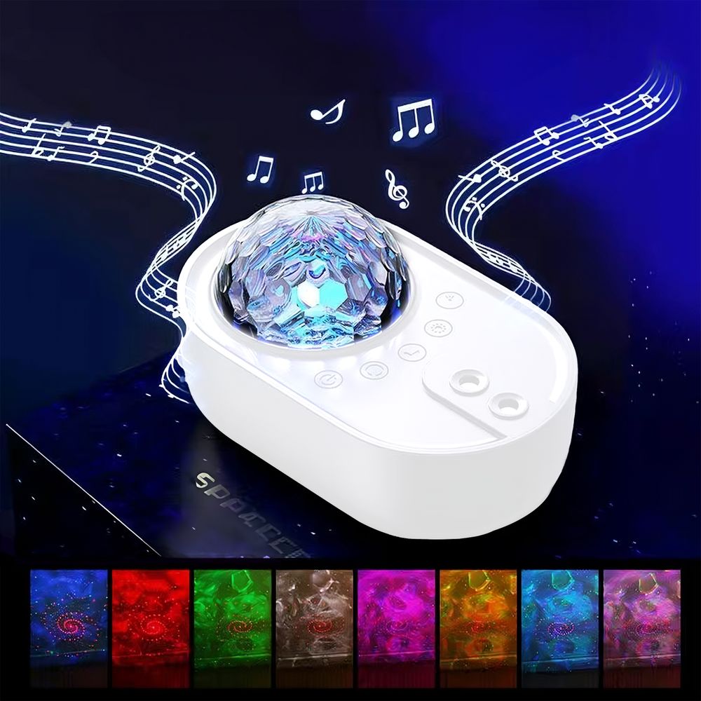 Sternenhimmel Projektor Nachtlicht Polarlicht mit Bluetooth Musik Lautsprecher Sternenlicht Projektor mit Fernbedienung Galaxy Planetarium Retoo