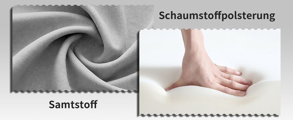 MODFU Schlafsofa Tagesbett 140x200cm mit LED-Licht und USB-Ladeanschluss,Polsterbett Daybett mit mit Rückenlehne, Kinderbett Jugendbett,Hellgrau(Ohne Matratze)