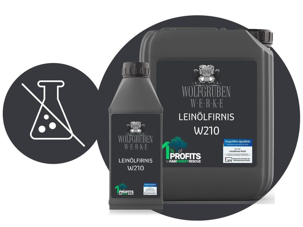Leinölfirnis W210 Lösemittelfrei